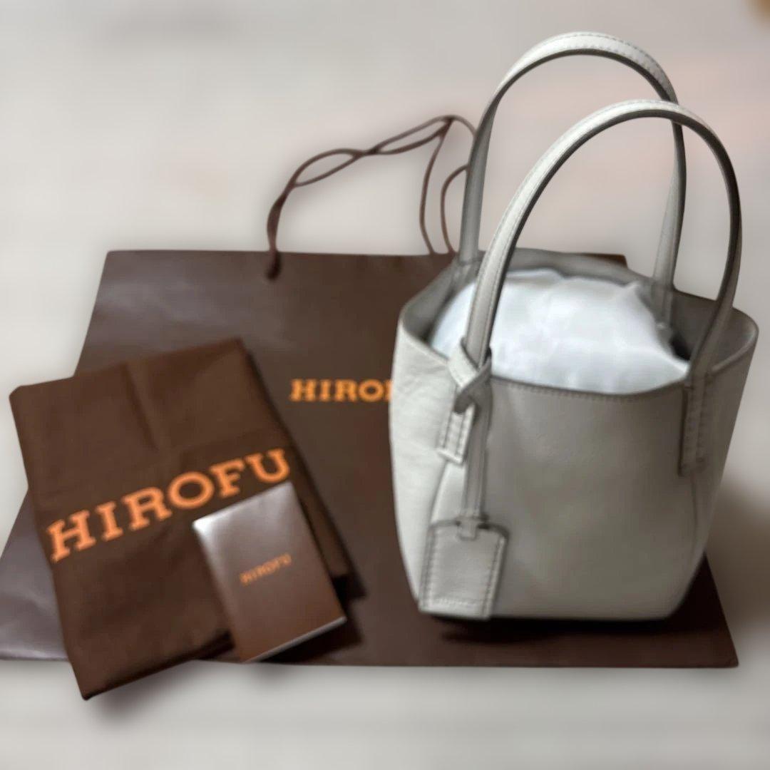 HIROFU ヒロフ　レザートートバッグ　S