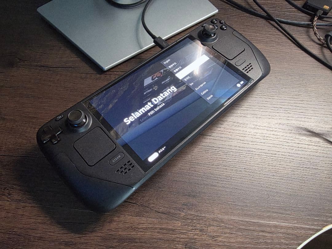 【美品】Steam Deck 512GB OLED フィルム、ケースセット