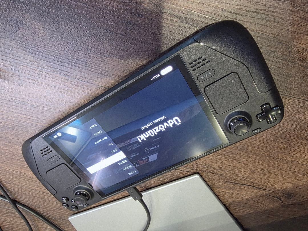 【美品】Steam Deck 512GB OLED フィルム、ケースセット