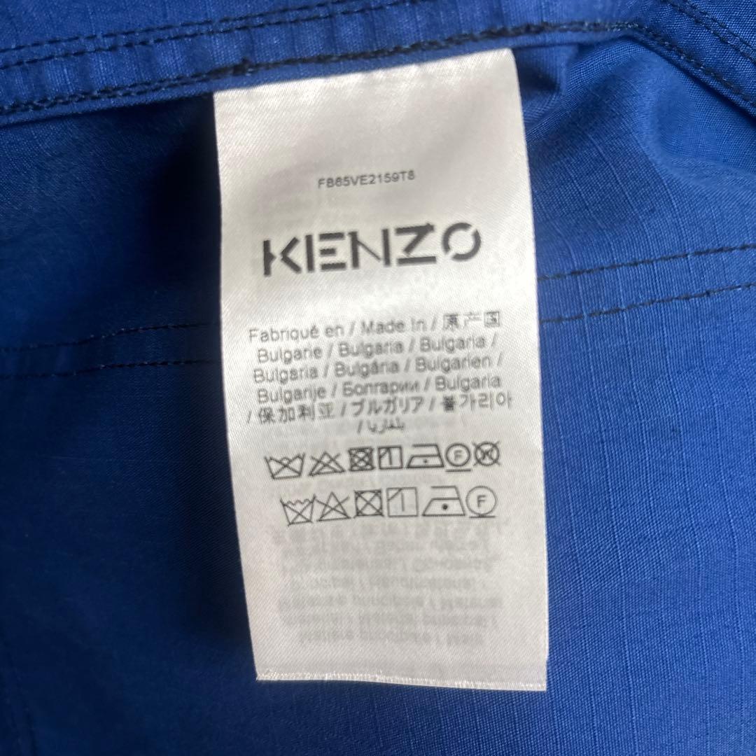 レ*ド様 KENZO 青黒タイダイ M ジャケット