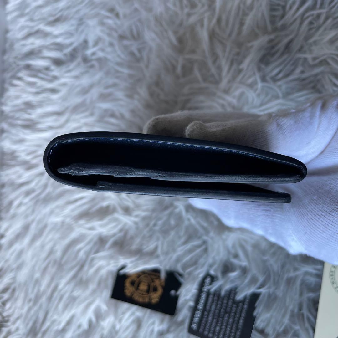 【未使用レベル】プレリー ギンザ 長財布 ブライドルレザー ネイビー