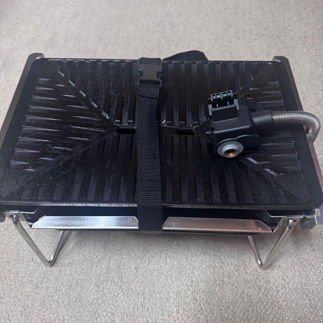 【美品】スノーピーク peak グリルバーナー 雪峰苑 GS-355