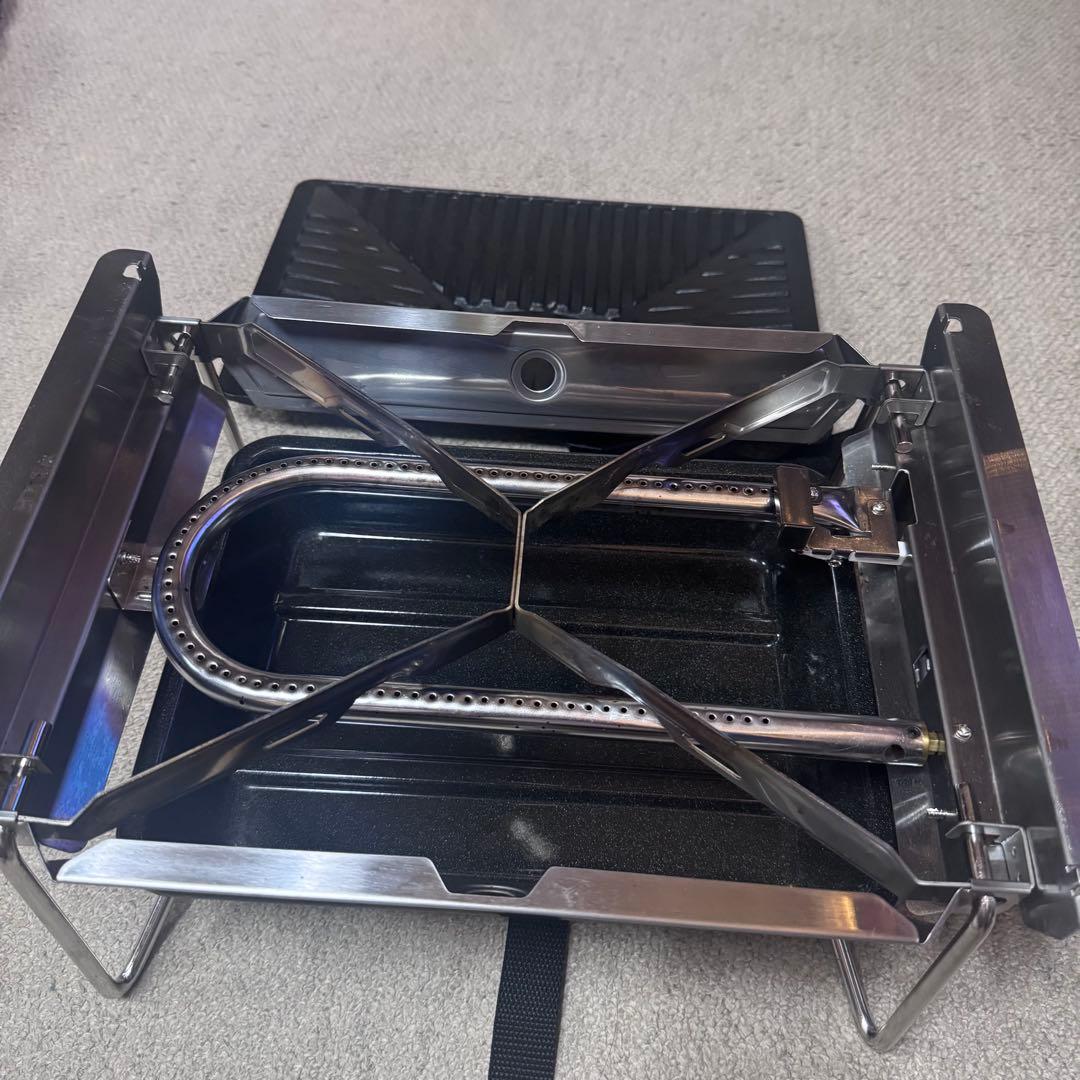 【美品】スノーピーク peak グリルバーナー 雪峰苑 GS-355