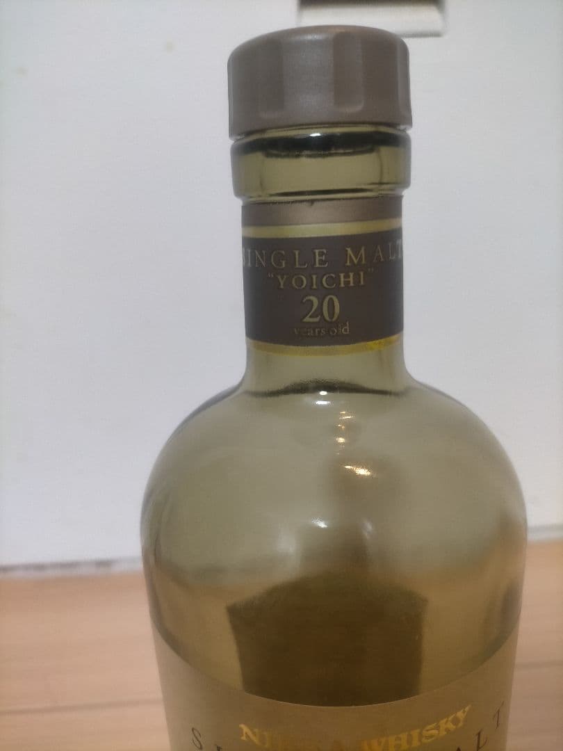 余市20年 空瓶 未洗浄