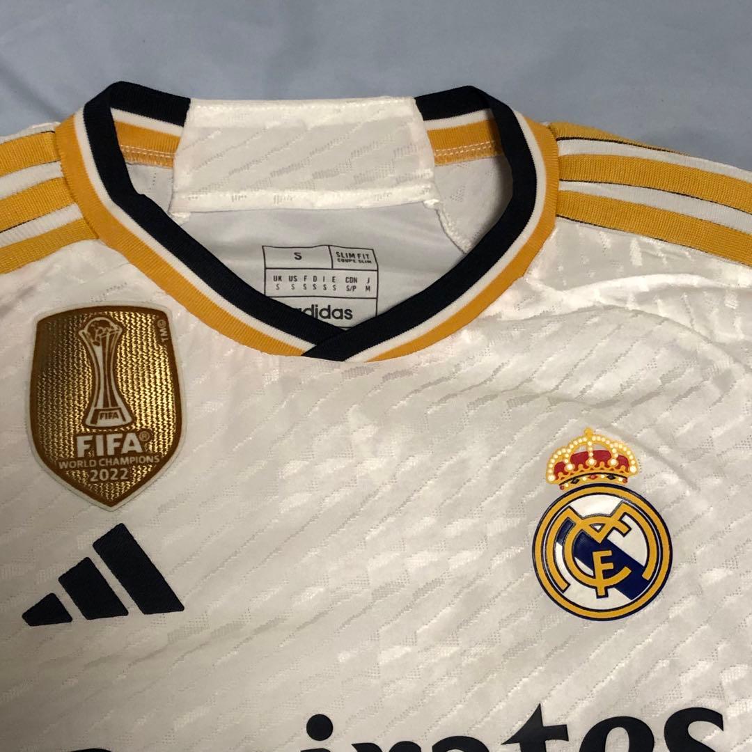 【チャンピオンズリーグ】Real Madrid オーセンティック 長袖　S