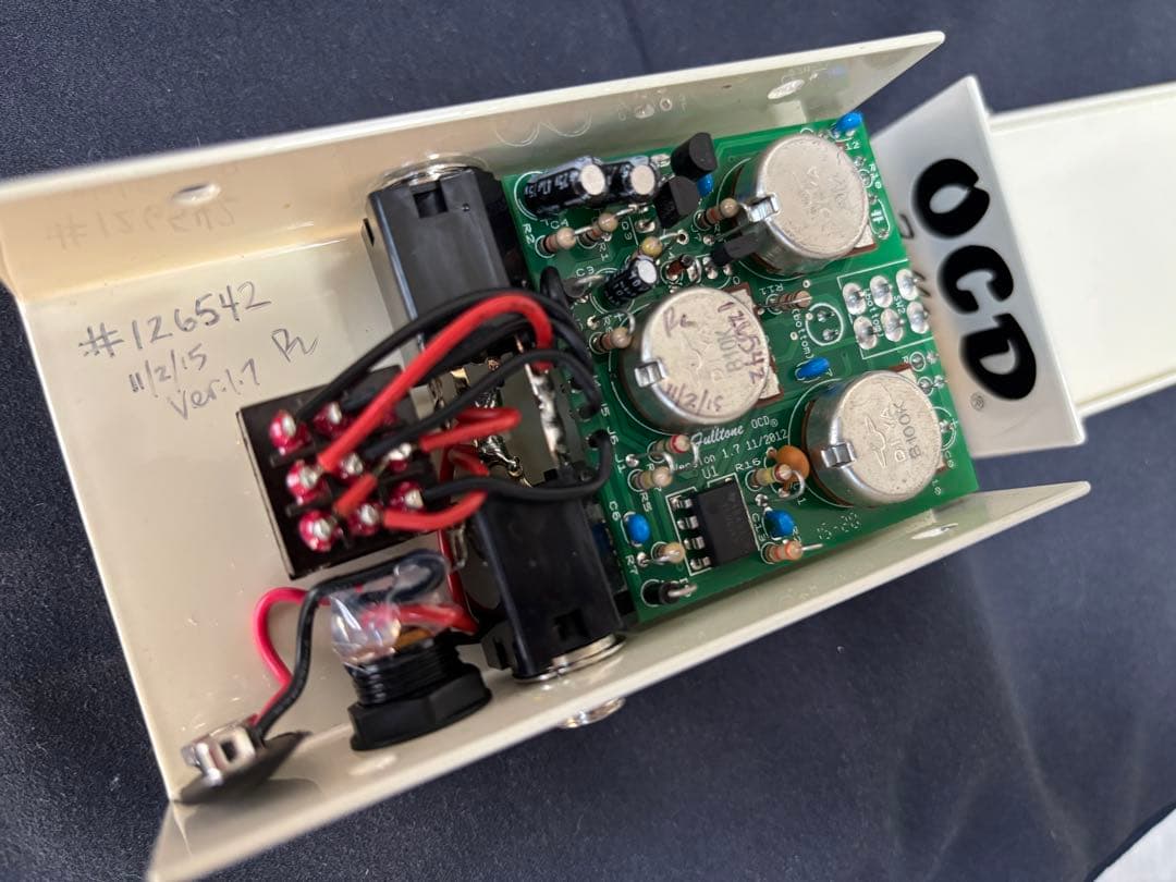 Fulltone OCD(v.1.7) 外箱付