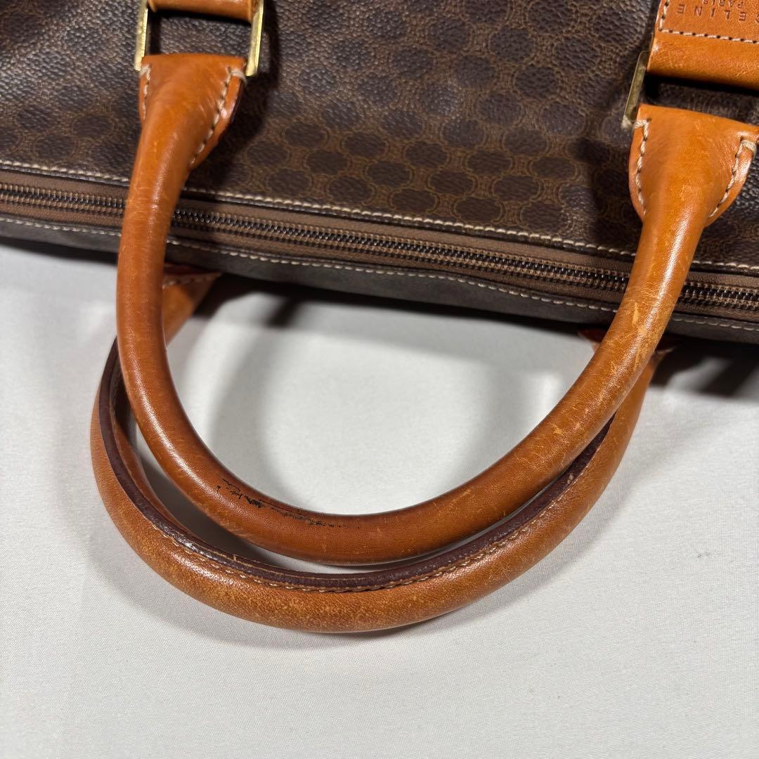 セリーヌ CELINE ボストンバッグ トラベルバッグ マカダム柄 南京錠