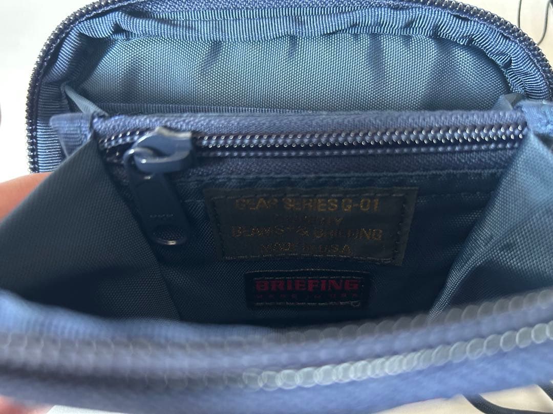 BRIEFING x BEAMS PLUS ウォレット USA製
