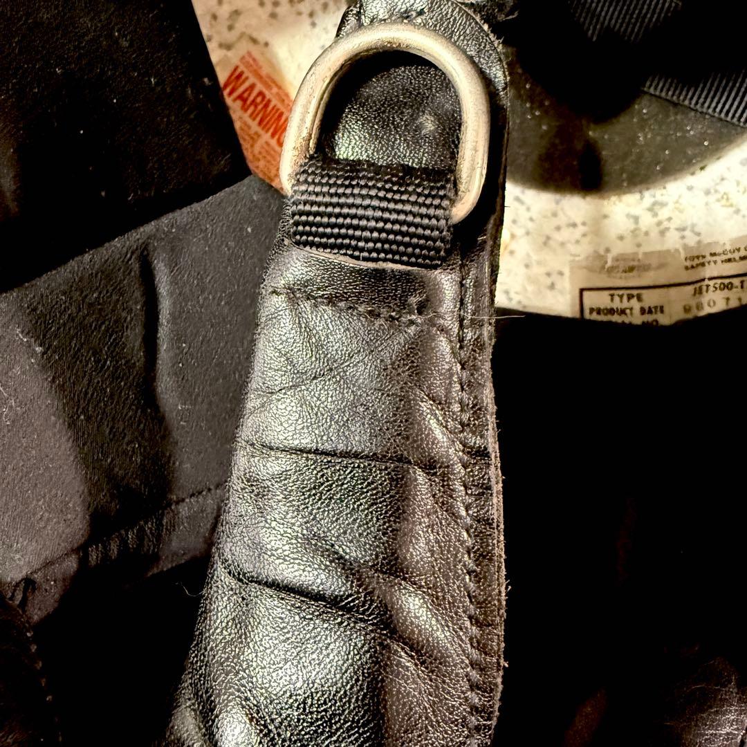 超レア ブコ bucoビンテージ本革イアパット 本革ストラップ 58-60cm