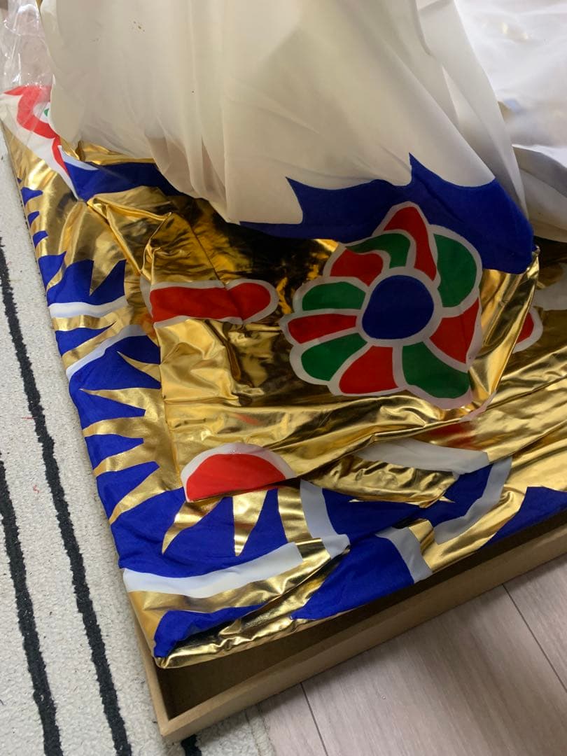 鯉のぼり　岐山日本鯉　10m　青　金　新品未使用品こいのぼり