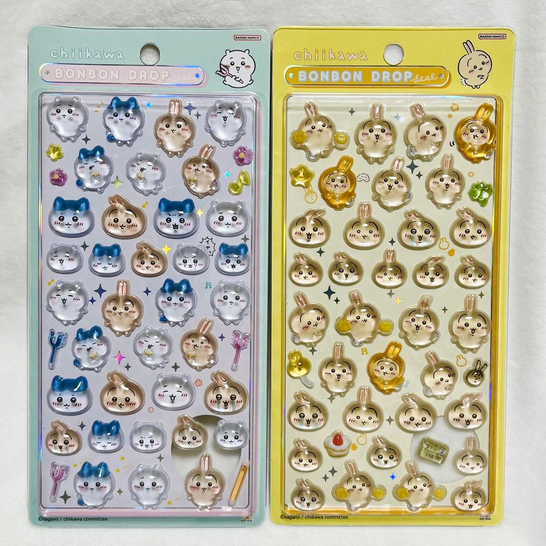正規品 ボンボンドロップシール ちいかわ 第1弾 4種セット