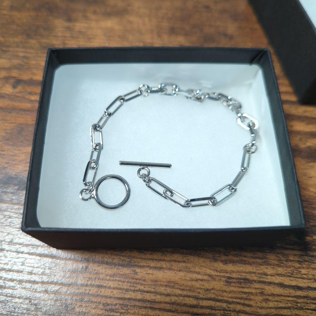 YArKA long oval chain bracelet ブレスレット