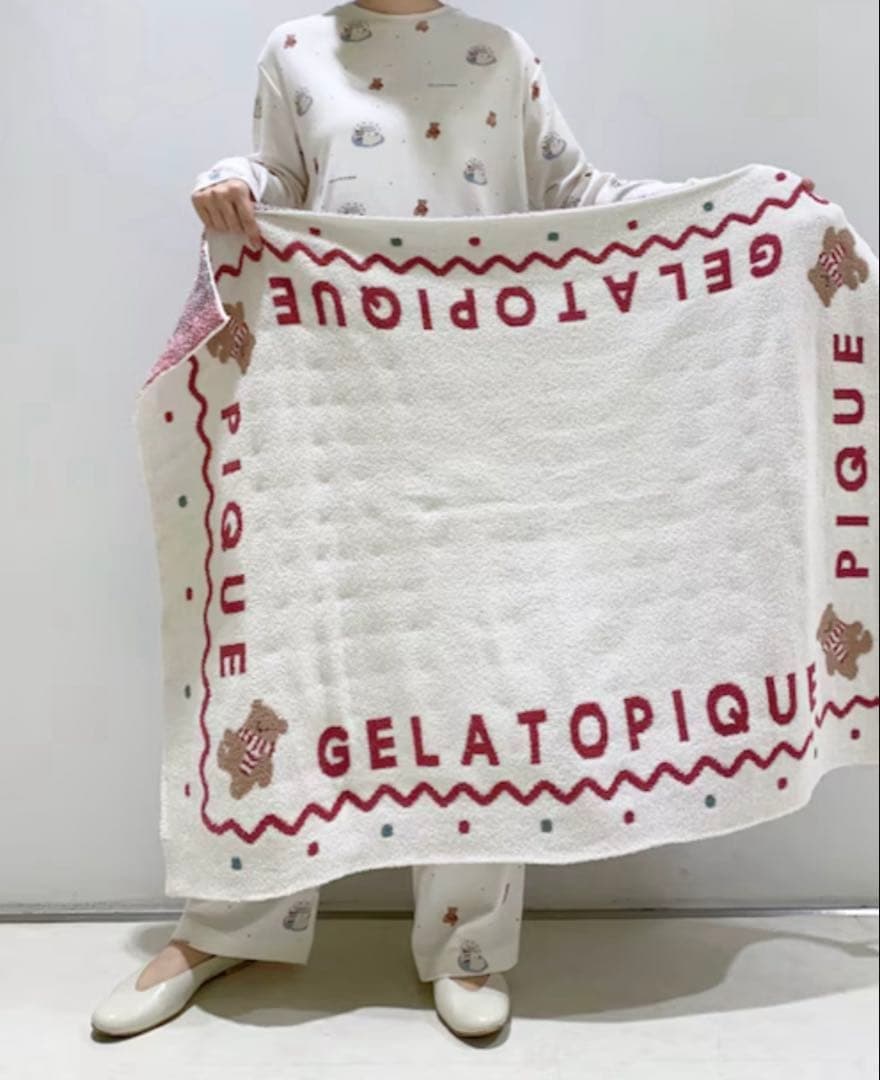 ジェラートピケノルディックブランケット