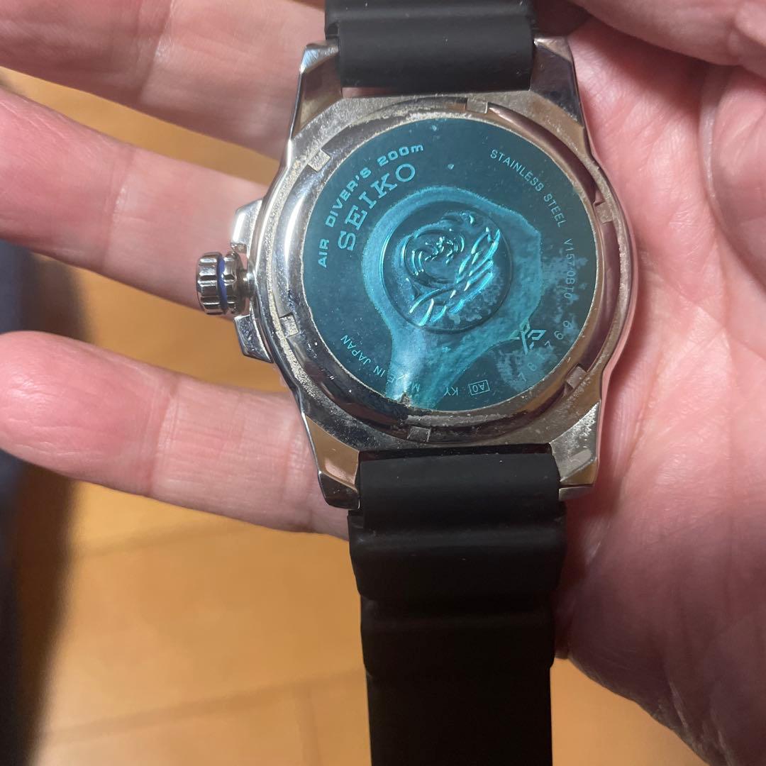 SEIKO プロスペックダイバー 二次電池不十分