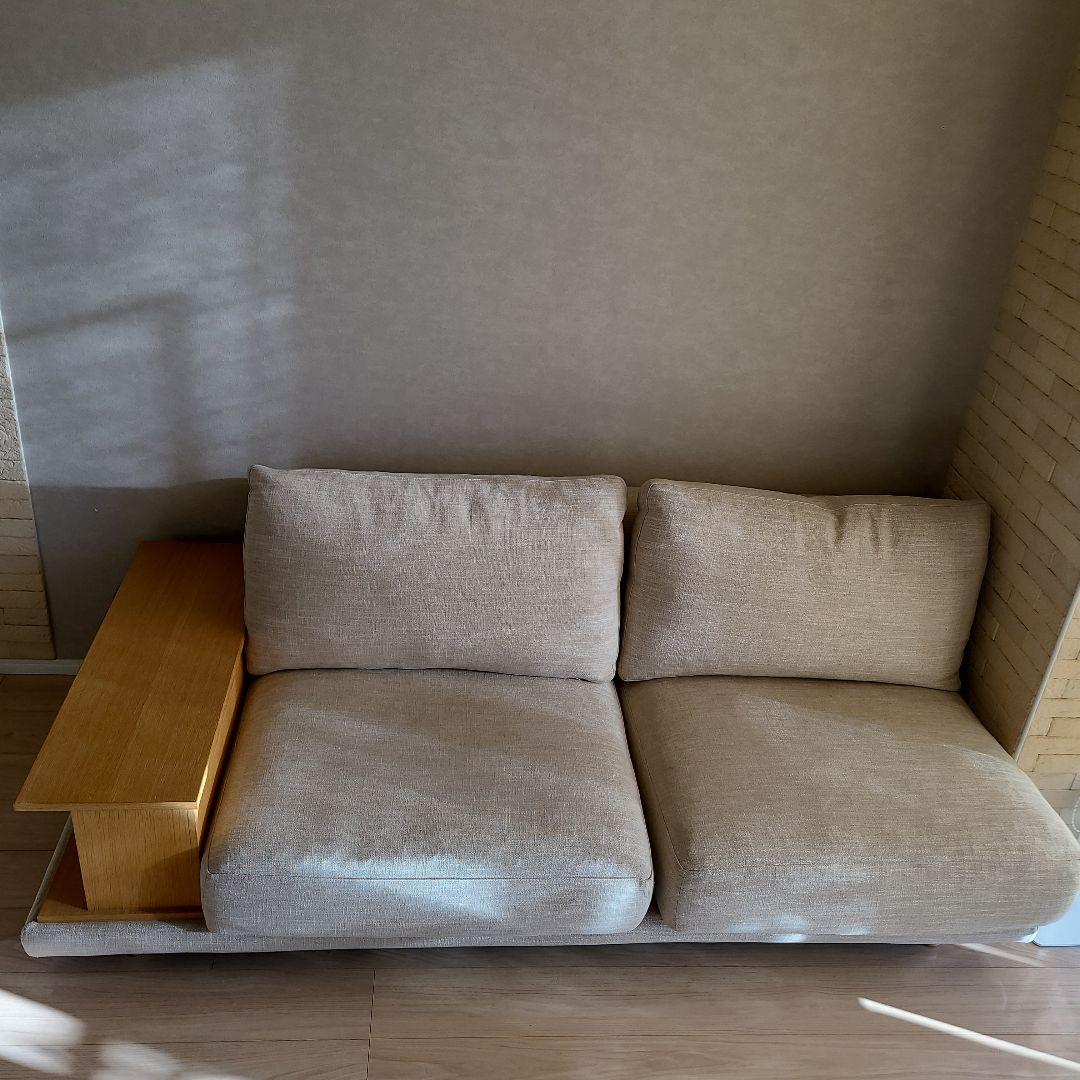BUILD SOFA 192WOOD(バッククッション＋ウッドアーム)ACTUS