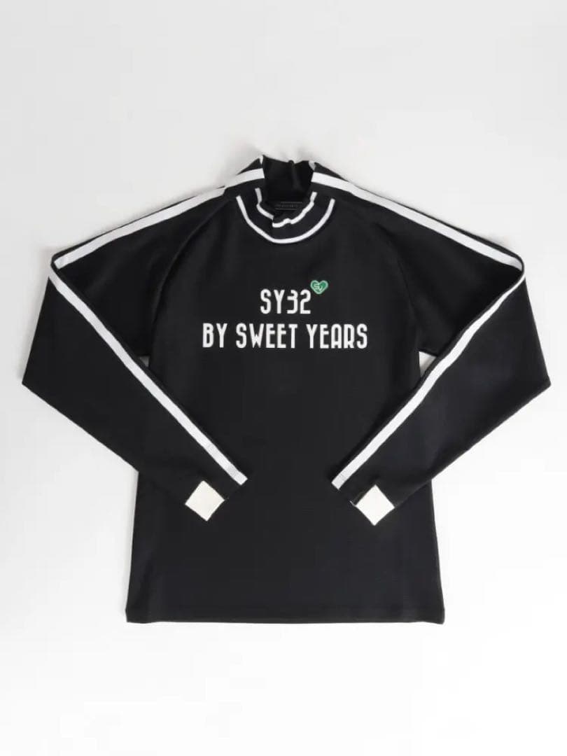 BLOCK JQ TRICOT L/S MOCK Lサイズ ブラック