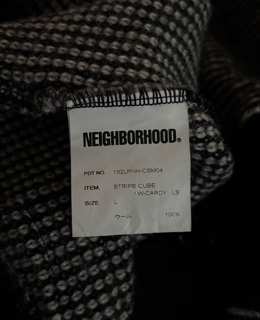 NEIGHBORHOOD Vネックカーディガン Lサイズ