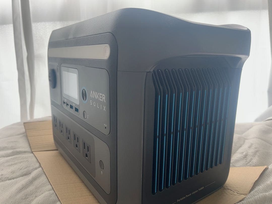 【美品】ANKER SOLIX ポータブル電源　C800