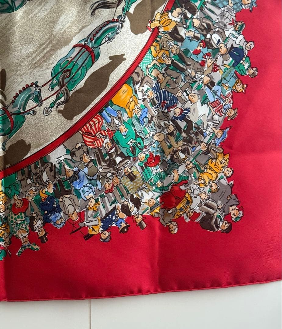 HERMES　エルメス　カレ90　CIRQUE MOLIER　モリエサーカス