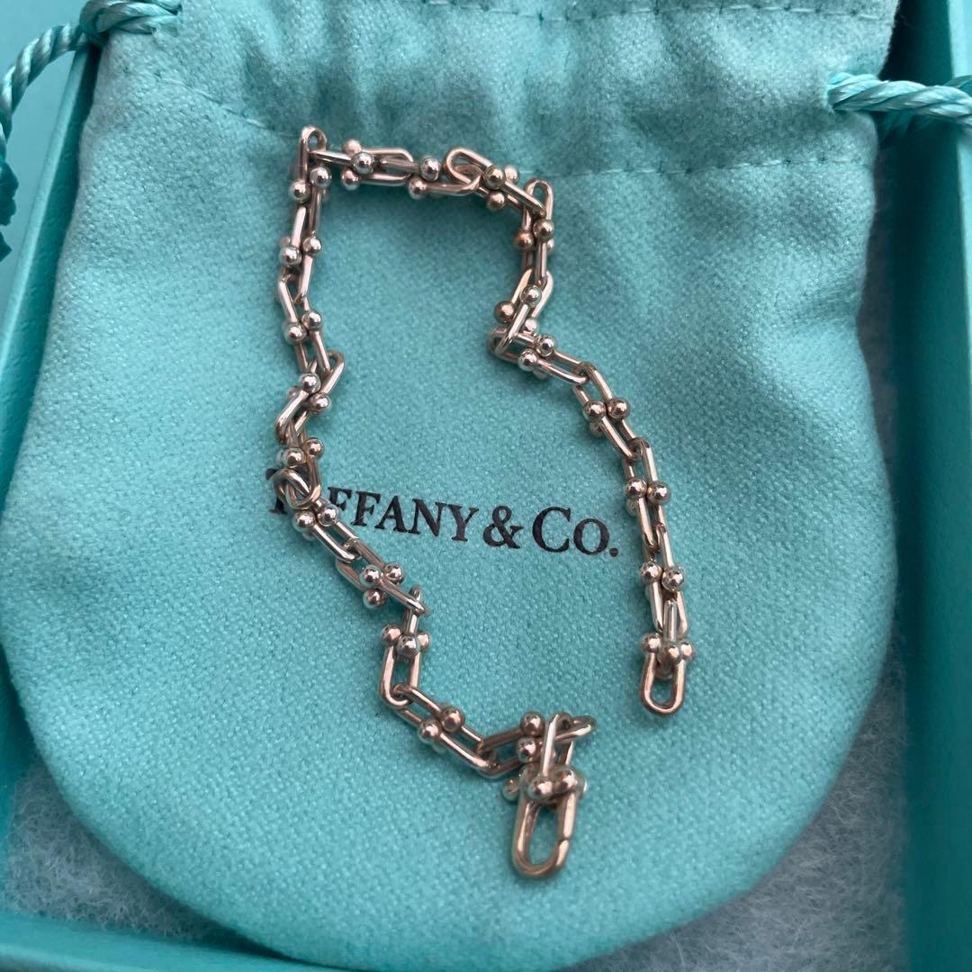 TIFFANY & Co.ティファニー ハードウェア マイクロリンクブレスレット