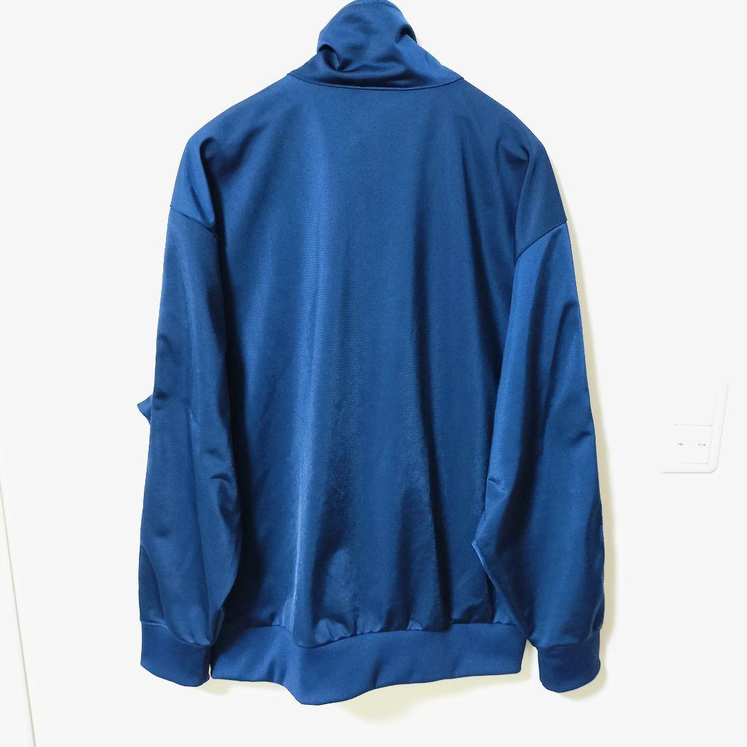 アディダス 青紺 ファイヤーバード トラックジャケット 女性2XL ジャージ上着