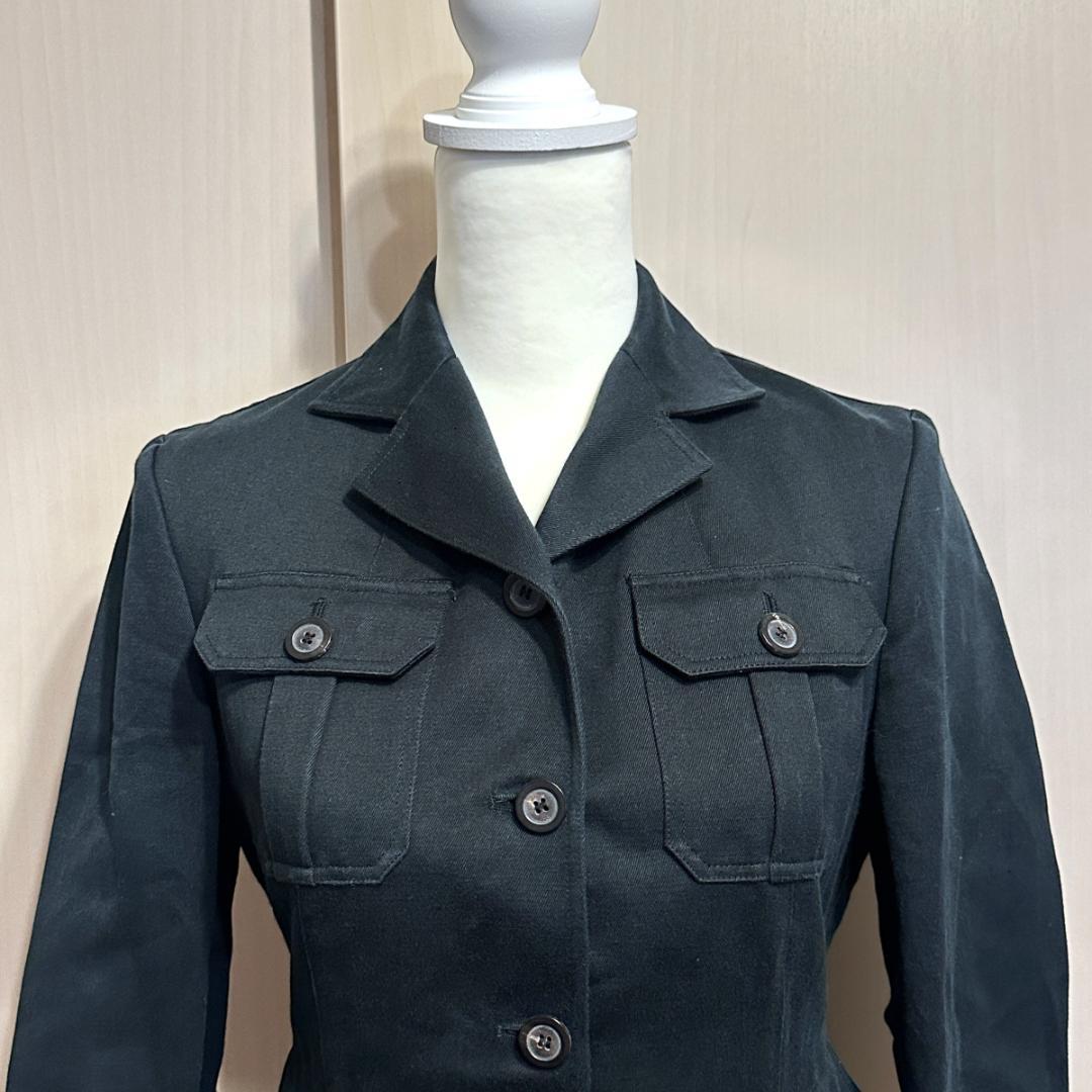 GUCCI　ジャケット　ネイビー　サイズ40　ak605