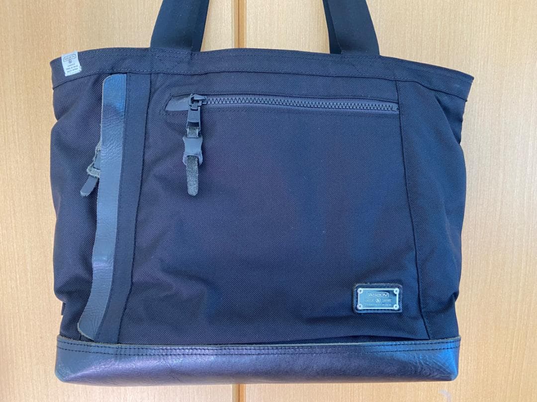 AS2OV Ballistic Nylon PC トートバッグ L – ブラック