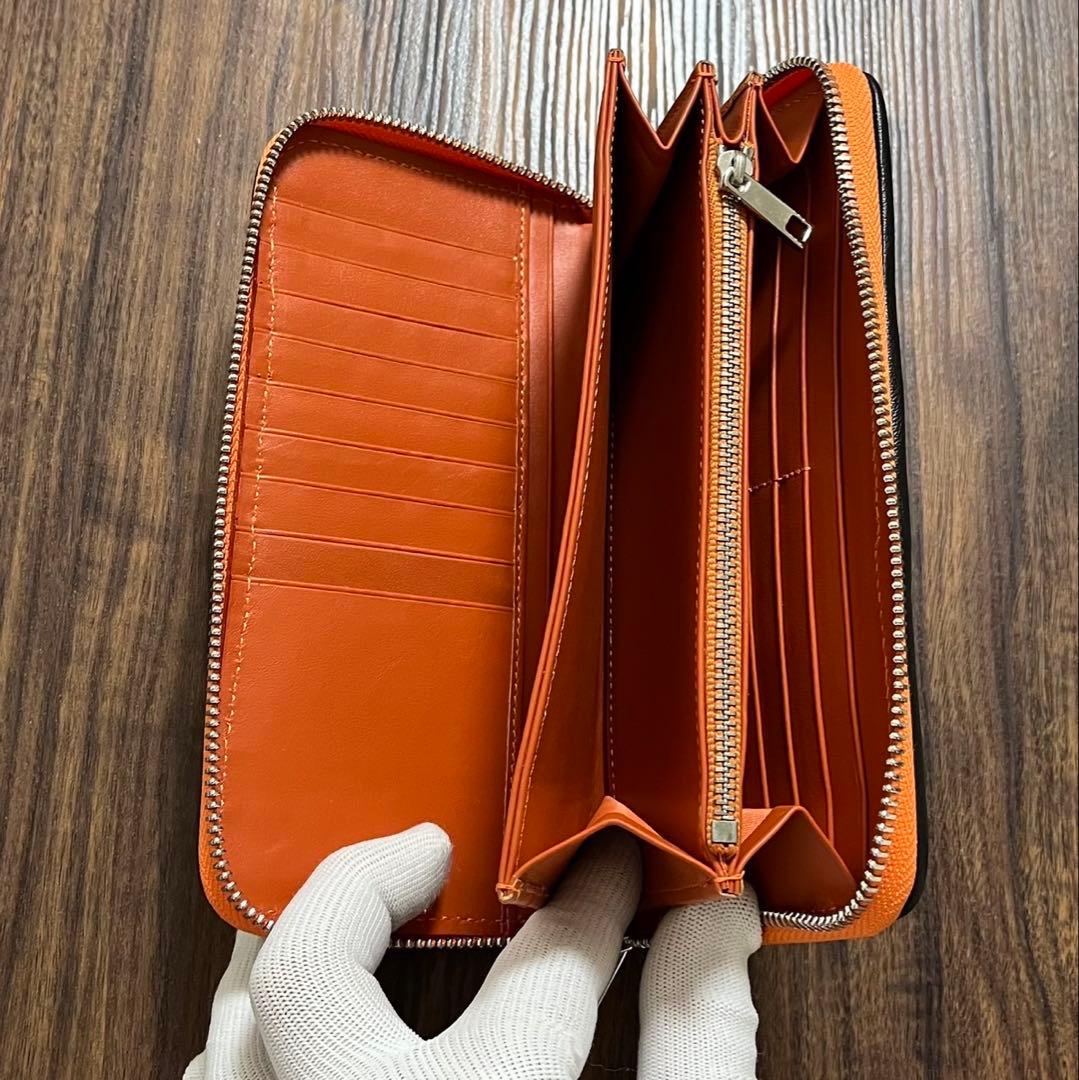 TOMO【新品・未使用】クロコダイル　長財布　ラウンドファスナー