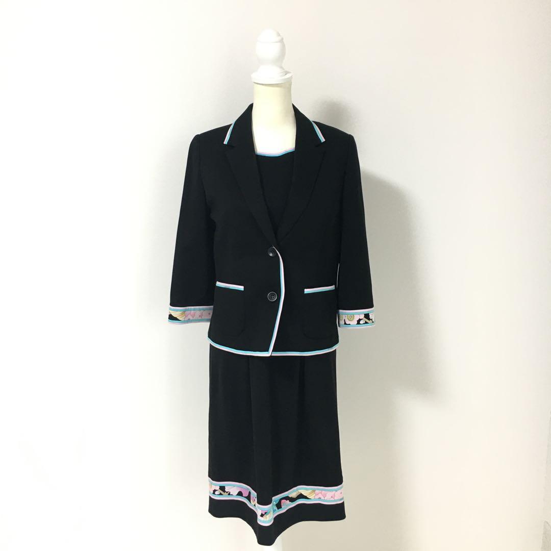 美品　LEONARD レオナール コットンブレンド　ジャケット