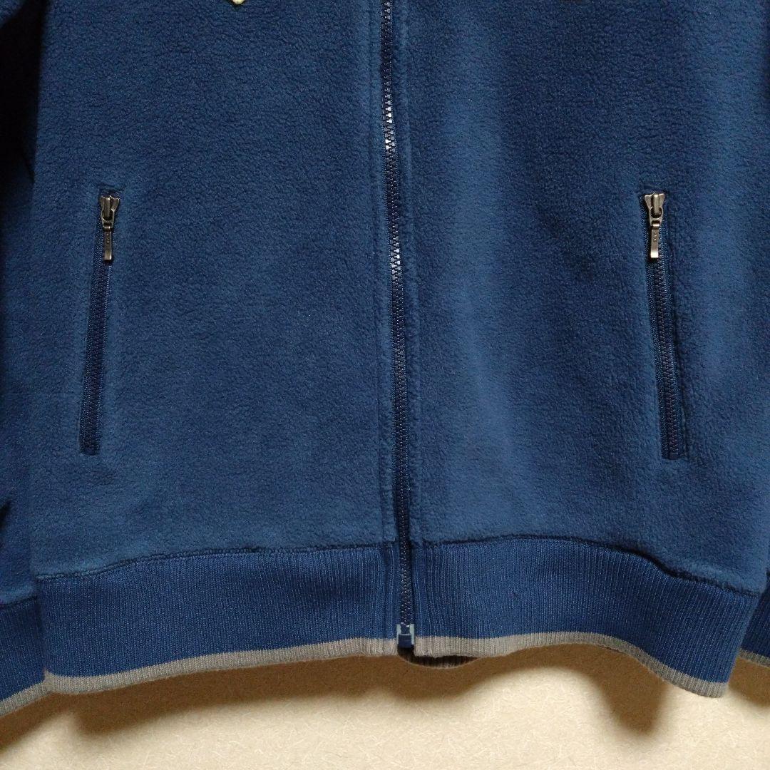 【希少美品】ユニクロ ドジャース　フリース　ジャケット　 メンズ　XL　深青