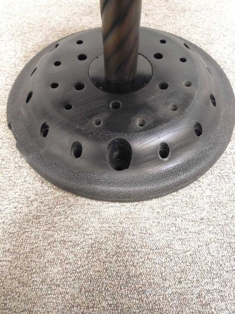 希少 ダブルフェイス 時計 スタンド型 ステーション クロック 温度計付き