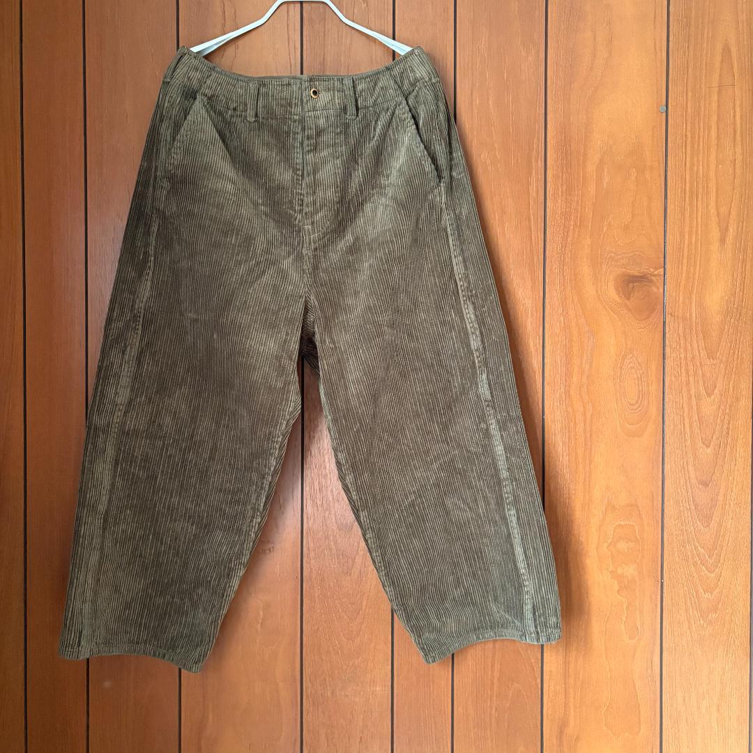 kaval arya pants コーデュロイ dark beige サイズM