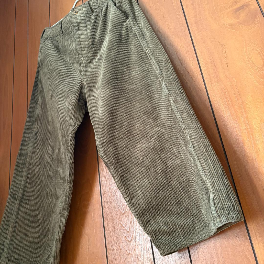 kaval arya pants コーデュロイ dark beige サイズM