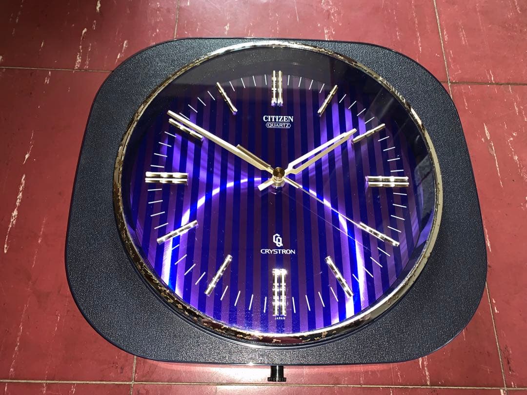 動作品　CITIZEN シチズン クリストロン　スペースエイジ　昭和レトロ