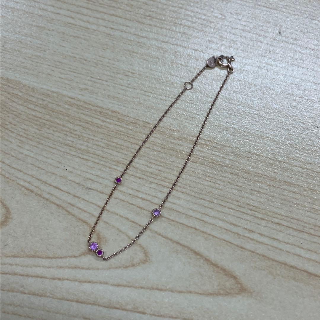 値下げ‼️ STAR JEWELRY 10金　ブレスレット