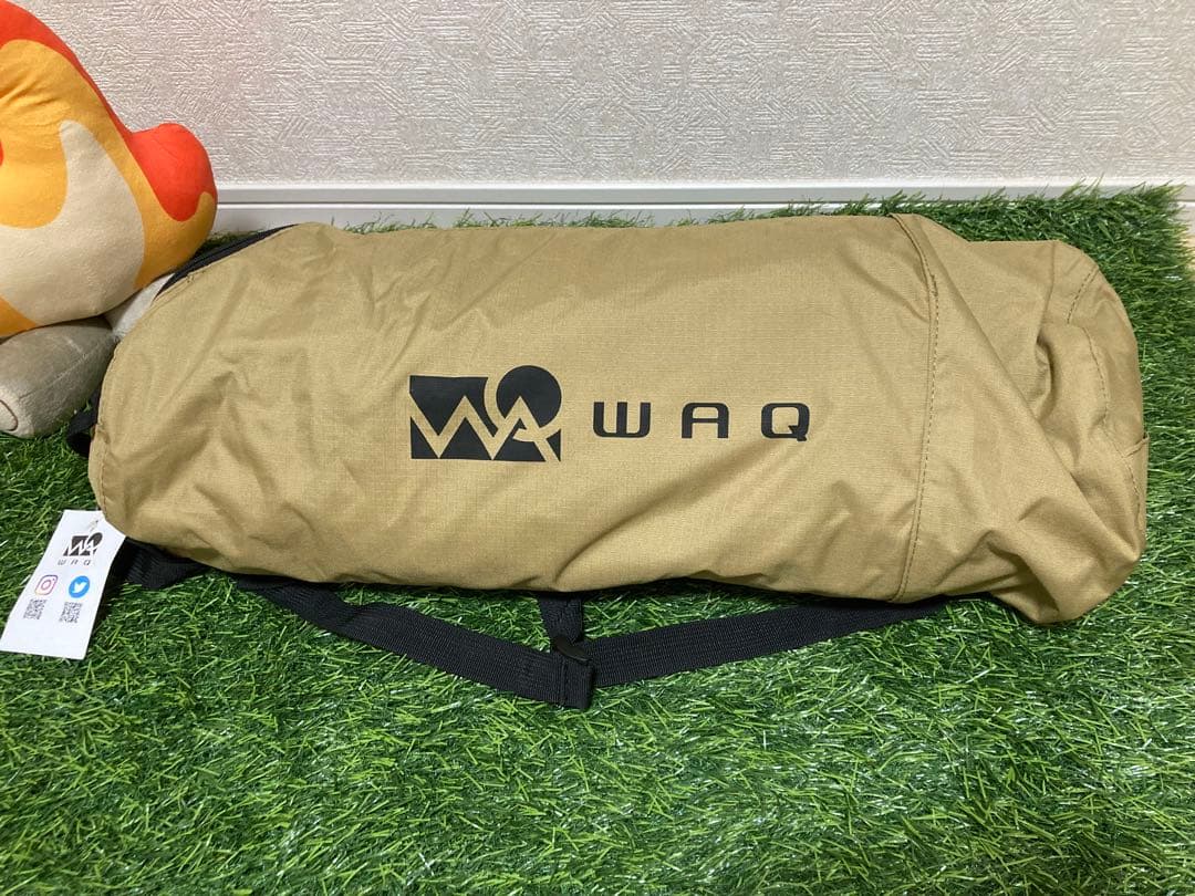 WAQ ワック 2way フォールディングコット　TAN