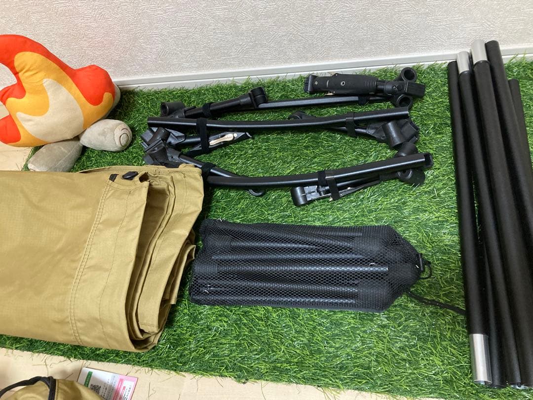 WAQ ワック 2way フォールディングコット　TAN