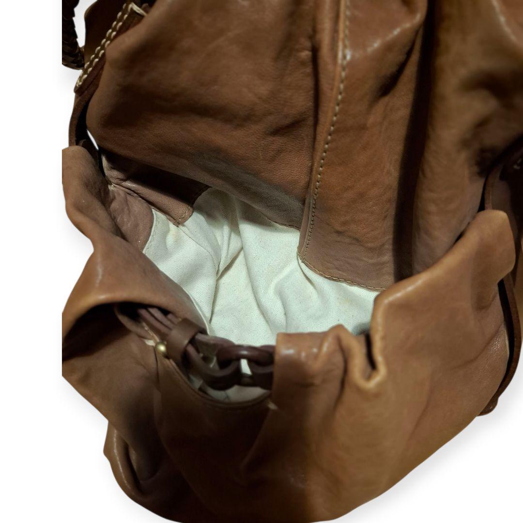 タグ付き genten ゲンテン 2way レザー ボストンバッグ ショルダー