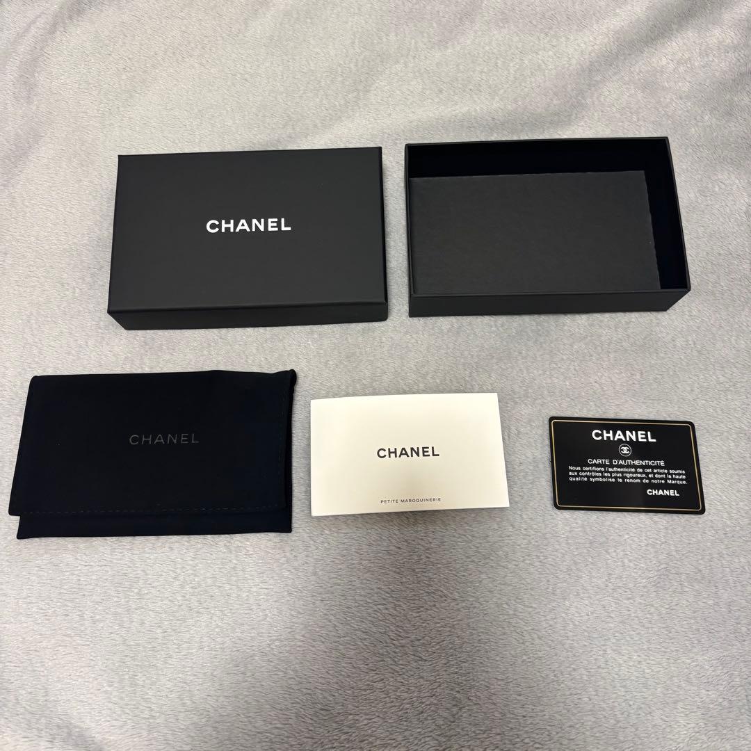 CHANEL ミニウォレット 三つ折り財布　マドモアゼル ピンク