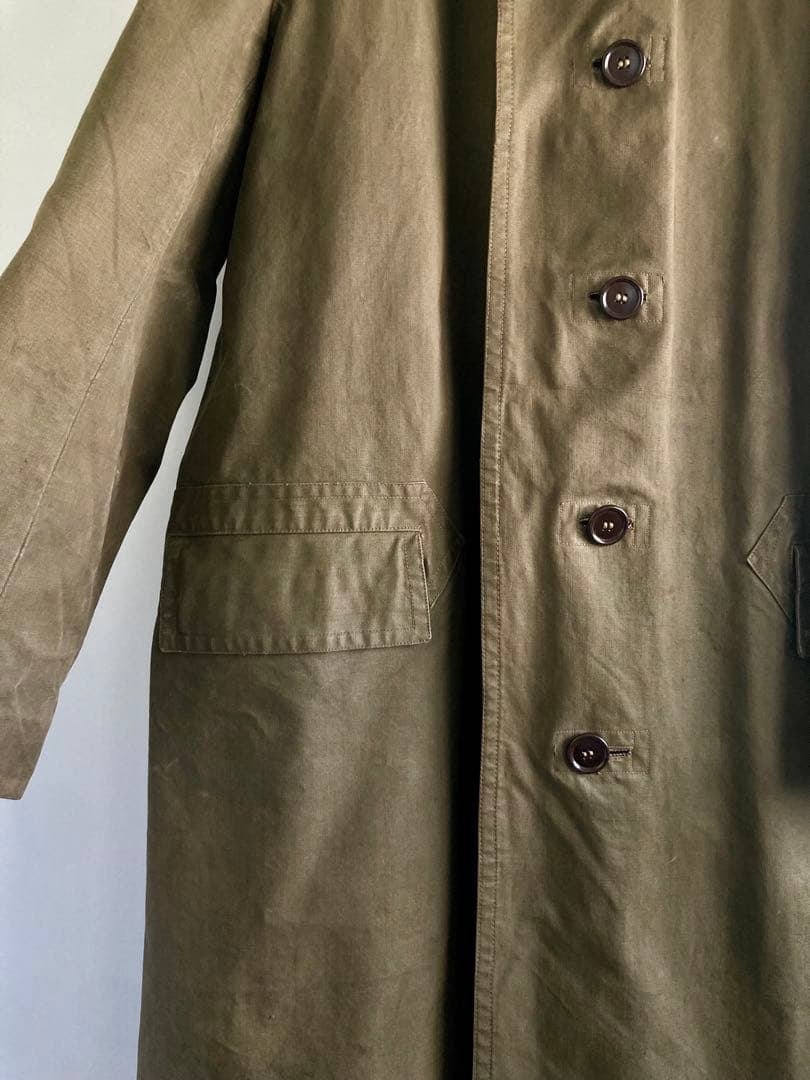 ジャケット・アウター 50s Vintage Dutch Army Motorcycle Coat