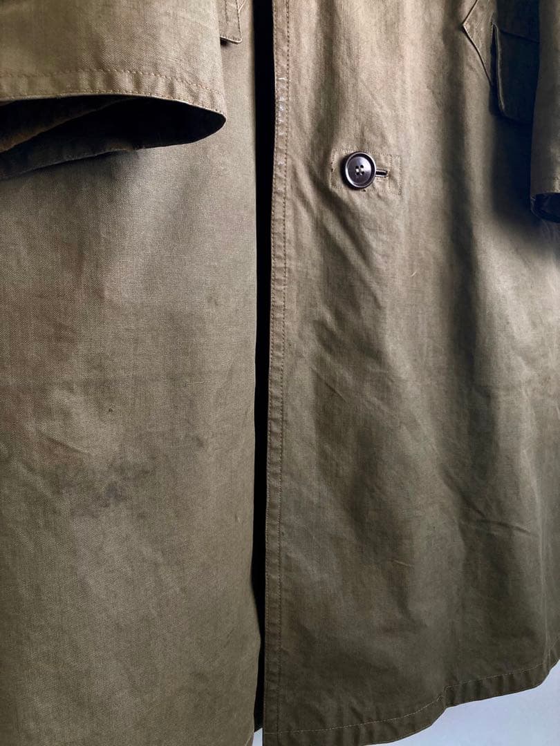 ジャケット・アウター 50s Vintage Dutch Army Motorcycle Coat