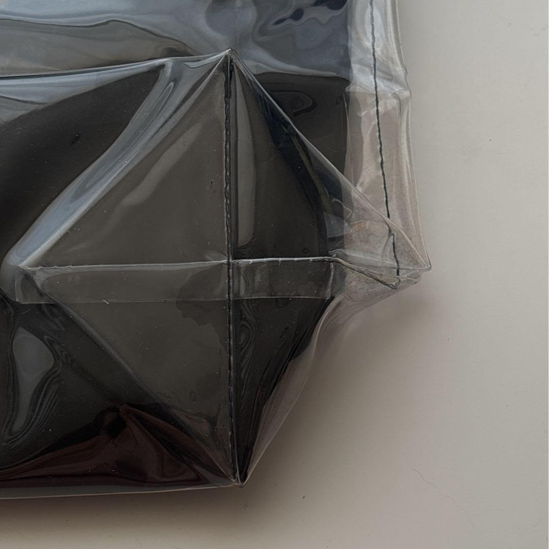 COMME des GARCONS ギャルソン バッグ ブラック 黒 PVC