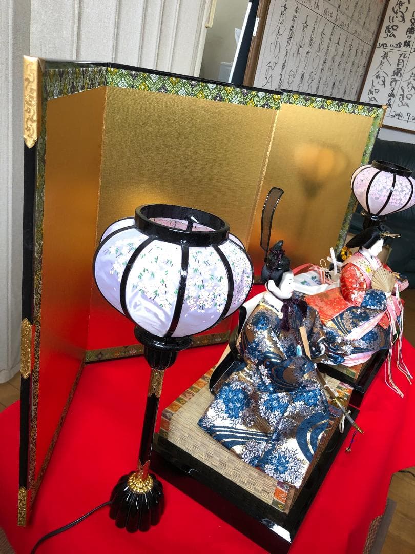 特注ひな人形 平飾り
