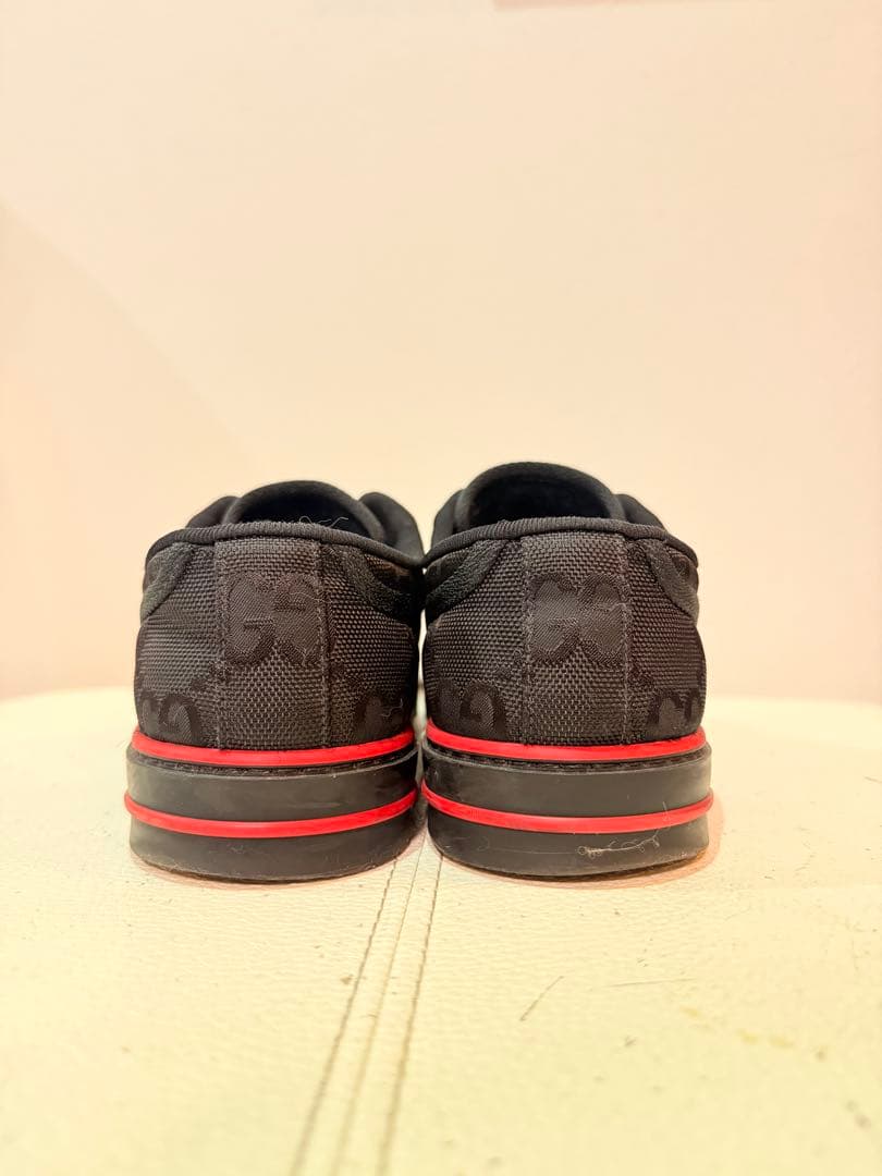 美品 本物格安 GUCCI グッチ メンズ スニーカー GG