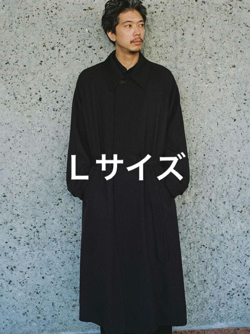 【LIDNM リドム】KERSEY BALMACAAN COAT sstein