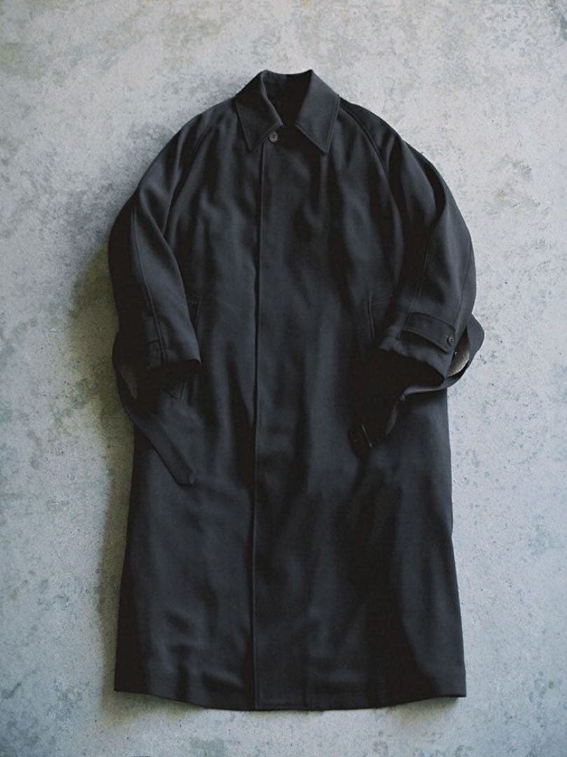 【LIDNM リドム】KERSEY BALMACAAN COAT sstein