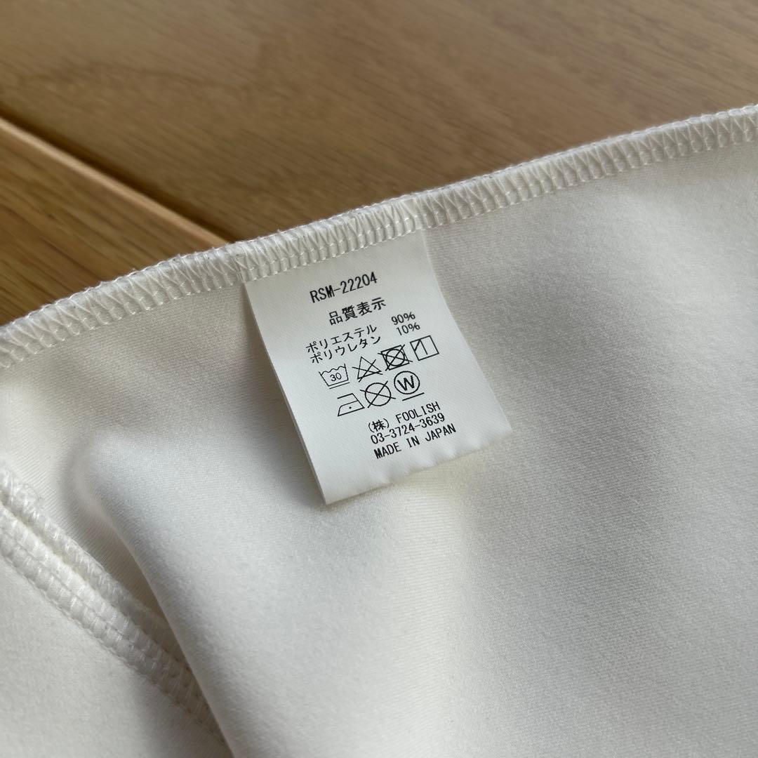 ROUGH AND SWELL ホワイト セーター