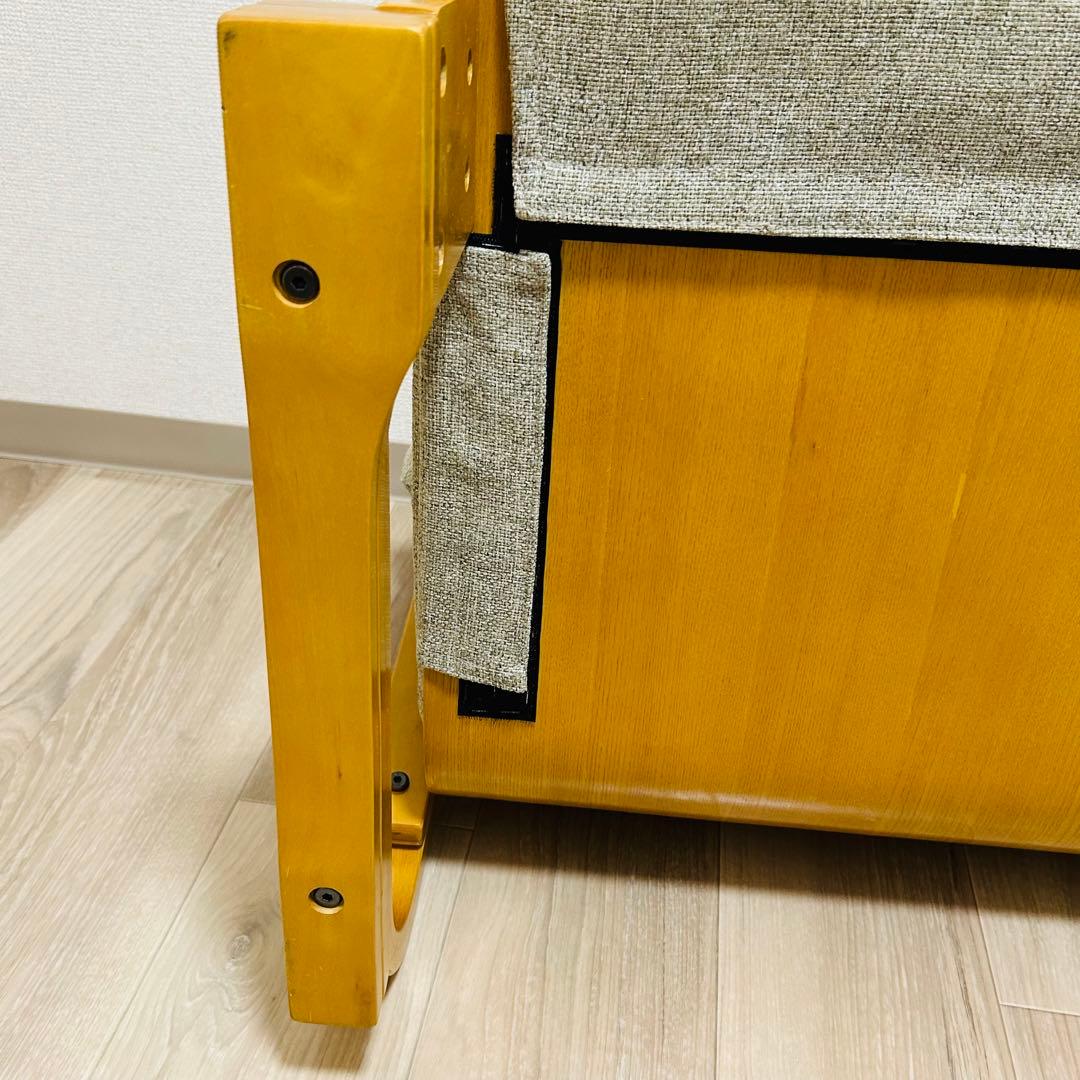 【美品】 通販生活 楽座椅子 カタログハウス　座椅子 クッション