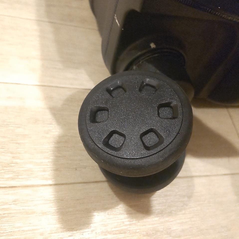 ★美品★ 無印良品 スーツケース 19L ストッパー付 ネイビー 機内持ち込み可