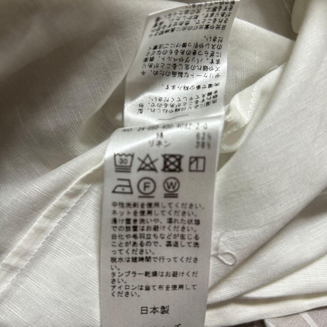 ジャーナルスタンダードハードマンズリネンコットンスキッパーシャツ